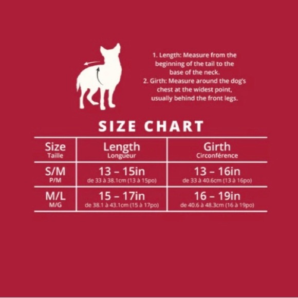 Dog Hoodie|Canada Weather S/M - Picture 7 of 7